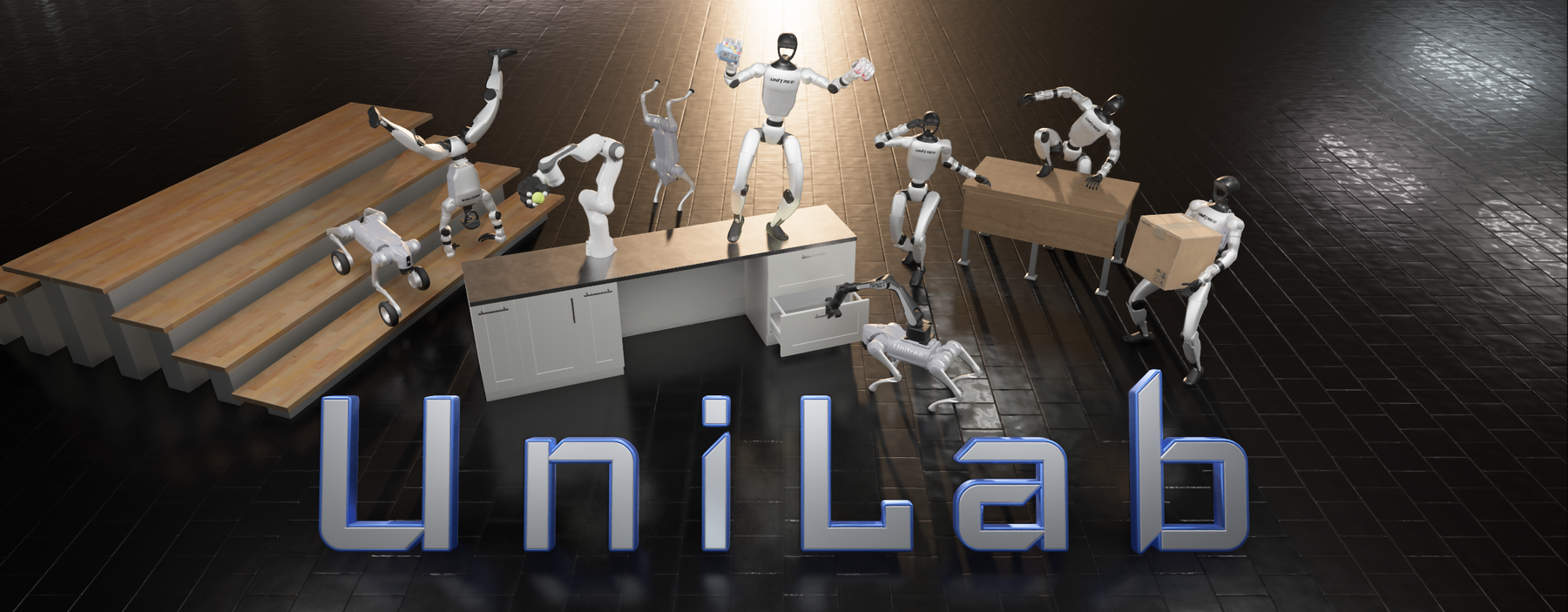 Representative UniLab robot-control tasks