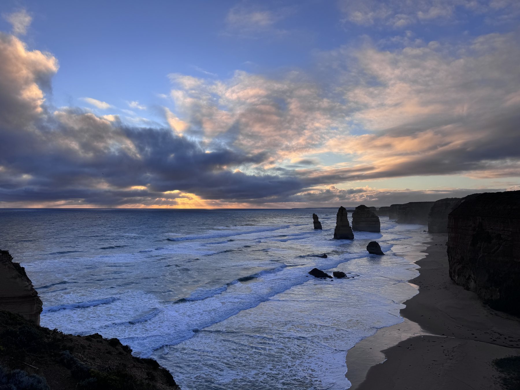 Great Ocean Road Coast in Corangamite Shire, Victoria, Australia