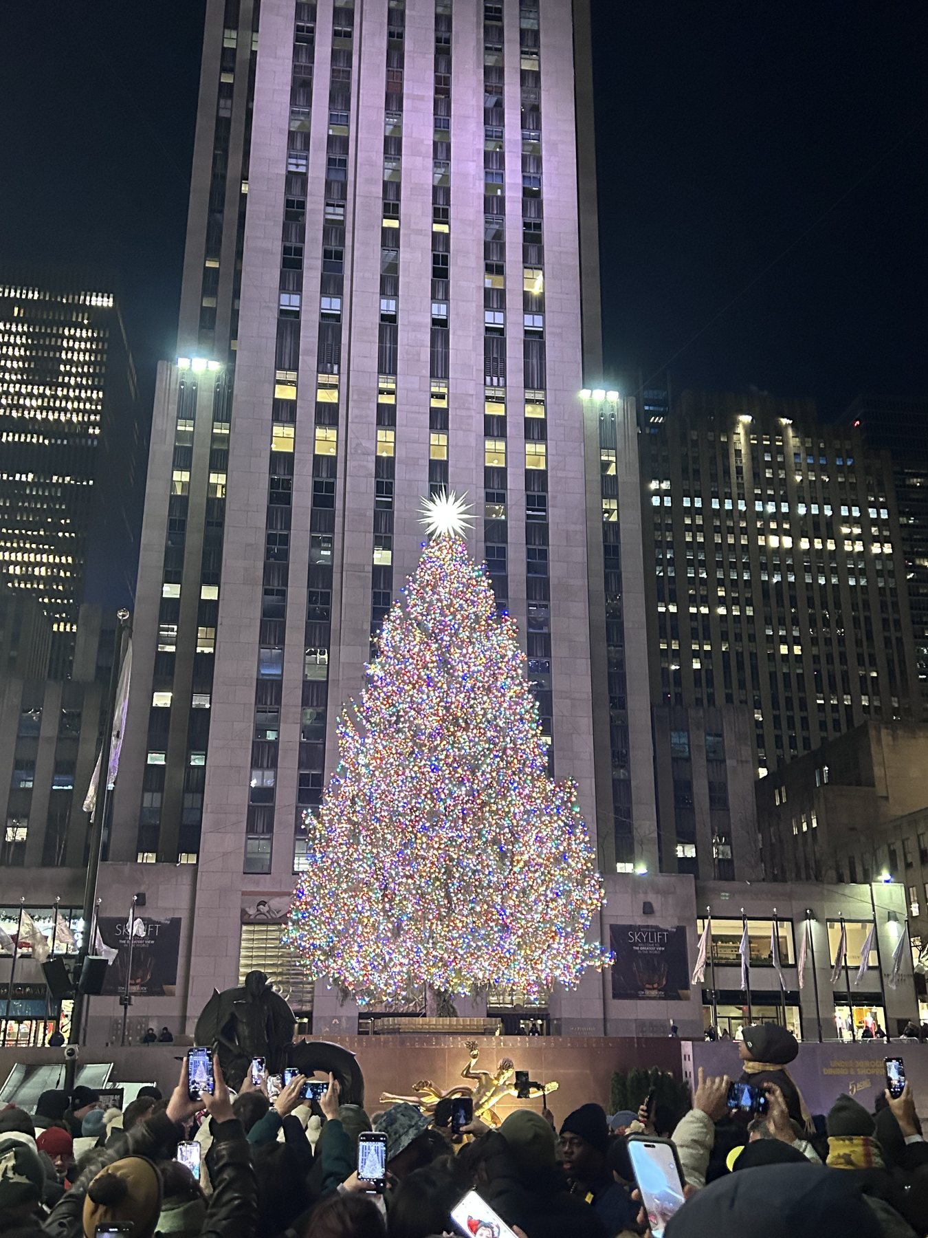 Rockefeller Center in New York City, New York, United States