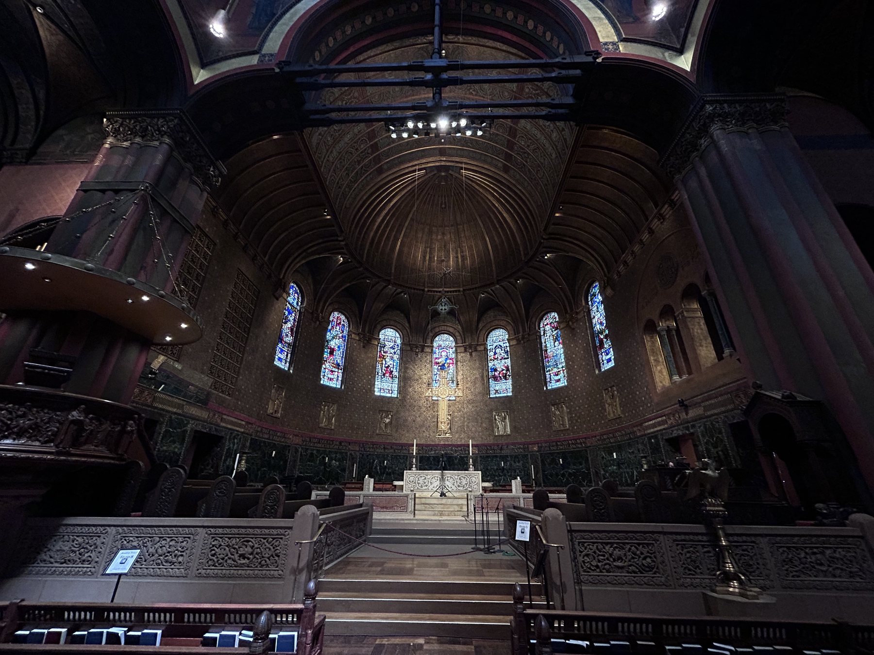 Trinity Church in Boston, Massachusetts, United States